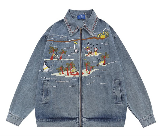 Island Hopping Denim Jacket