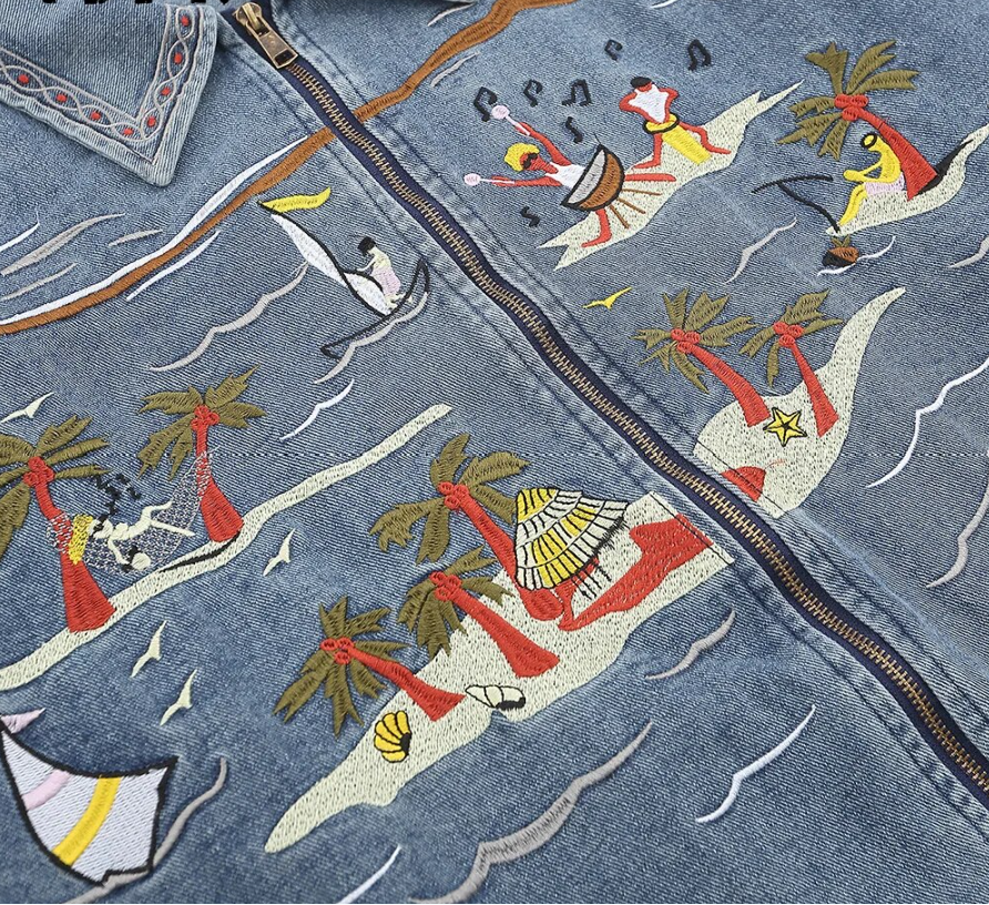 Island Hopping Denim Jacket